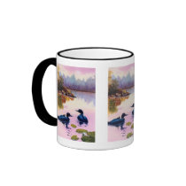Loons At Twilight Mug by bmthour Loons At Twilight Mug