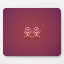 Looove Mouse Pads