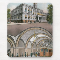 Loop Station, City Hall, NY Mouse Pads