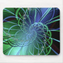 Loopy 2 Mousepad by adnerbdleifniw Loopy 2 Mousepad