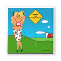 Loose Cattle Magnet by ZsTees Loose Cattle Magnet