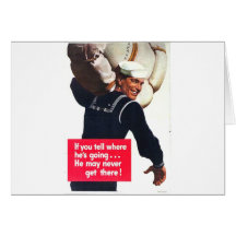 Loose Lips 1 Greeting Cards