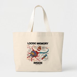 Loose Memory Inside (Neuron / Synapse) Tote Bag