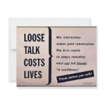 Loose Talk Costs Lives Personalized Announcements