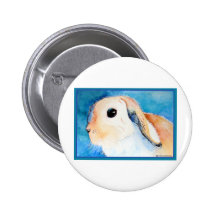 Lop Eared Rabbit Pin