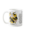 Lopez Family Crest on a mug by NemethArt Lopez Family Crest on a mug