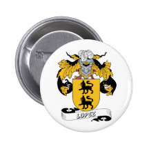Lopez Family Crest Pin