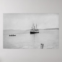 Lopez Island, WA - Rosalie Ferry San Juan Poster