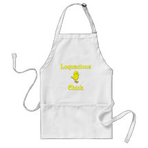 Loquacious Chick Apron