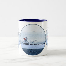 Lorain Lighthouse Coffee Mugs