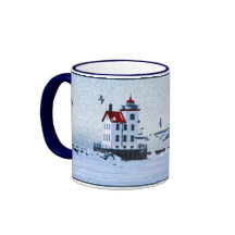 Lorain Lighthouse Mugs