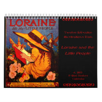Loraine and the Little People 2011 Wall Calendar