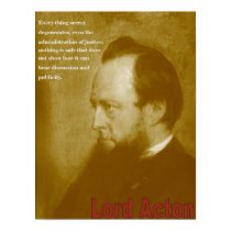 Lord Acton - Secret Justice Degenerates posters