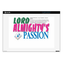 LORD ALMIGHTYs passion Decal For 15" Laptop