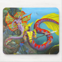 Lord and Lady Atlantis Mousepad by Nightmareartist Lord and Lady Atlantis Mousepad