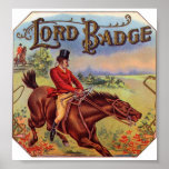 Lord Badge Cigars Print