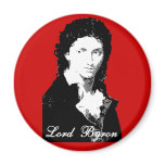 Lord Byron Portrait T shirt or Travel Mug Refrigerator Magnets
