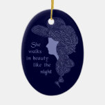 Lord Byron's Lady Christmas Ornaments
