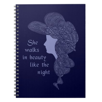 Lord Byron's Lady Spiral Notebooks