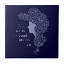 Lord Byron's Lady Tile