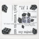 Lord Byron's Quote mousepads