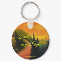 Lord Direct my Steps Keychain by danieljm Lord Direct my Steps Keychain