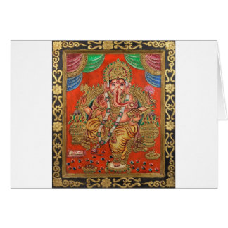 LORD GANESH HINDU DEITY CARD