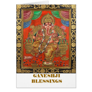 LORD GANESH HINDU DEITY CARDS