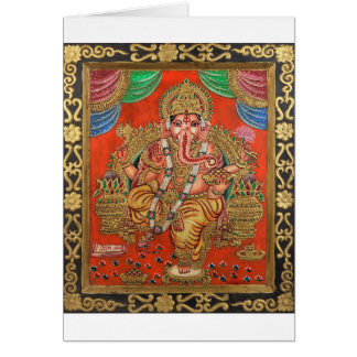 LORD GANESH HINDU DEITY GREETING CARD