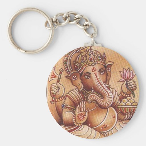 Lord Ganesh Keychain Zazzle