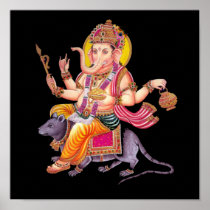 LORD GANESHA - Ganapati, Vinayaka, and Pillaiyar Posters