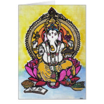Lord Ganesha notes cards