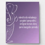 Lord Ganesha Plaque :: Purple