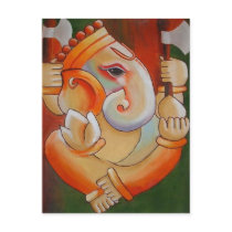 Lord Ganesha Post Card postcards by write2chinu Lord Ganesha Post Card postcards