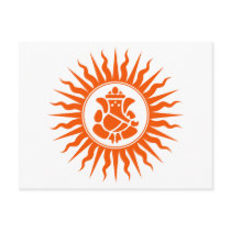 Lord Ganesha Sign Postcards