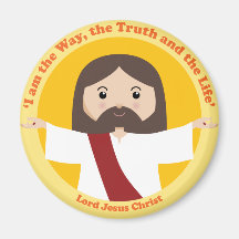 Lord Jesus Christ Fridge Magnet