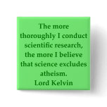 Lord Kelvin quote Button