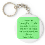 Lord Kelvin quote Keychain