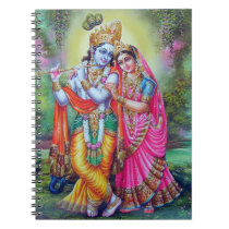 Lord Krishna & Radha notebooks