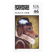 Lord Max- Dachshund Dog Stamps