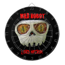 LORD NECROX FACE DARTBOARDS