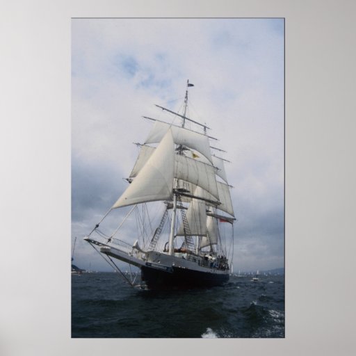 Lord Nelson", tall ship Print