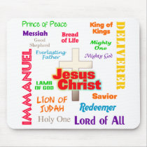 LORD OF ALL mousepads by InspiredByHim LORD OF ALL mousepads