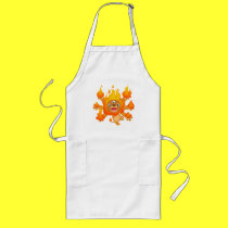 Lord of Fire!! (cute cartoon lion) Cooking Apron by Lioness_Graphics Lord of Fire!! (cute cartoon lion) Cooking Apron