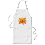 Lord of Fire!! (cute cartoon lion)  Cooking Apron