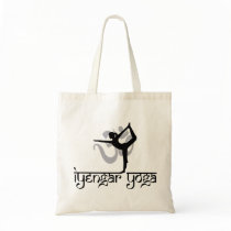 Lord of The Dance Pose Iyengar Yoga Gift Canvas Bags