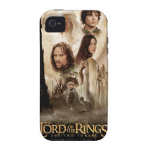 Lord of the Rings: The Two Towers Movie Poster iPhone 4 Cases