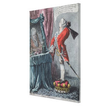 Lordly Elevation, pub. by Hannah Humphrey, 1802 Stretched Canvas Prints