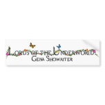 Lords of the Underworld bumper sticker. bumper stickers