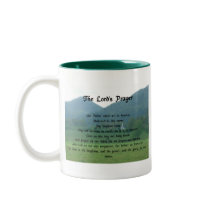 Lord's Prayer at Wolf Fork Valley Coffee Mugs